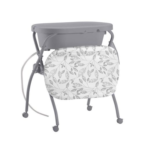 PETITE&MARS Pelenkázó állvány káddal Spa 3in1 Grey