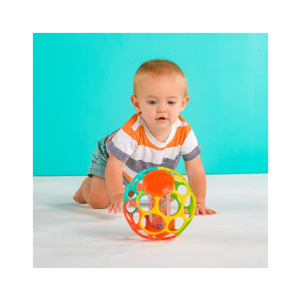 OBALL játék Rollin Rainstick 15 cm, 3hó+