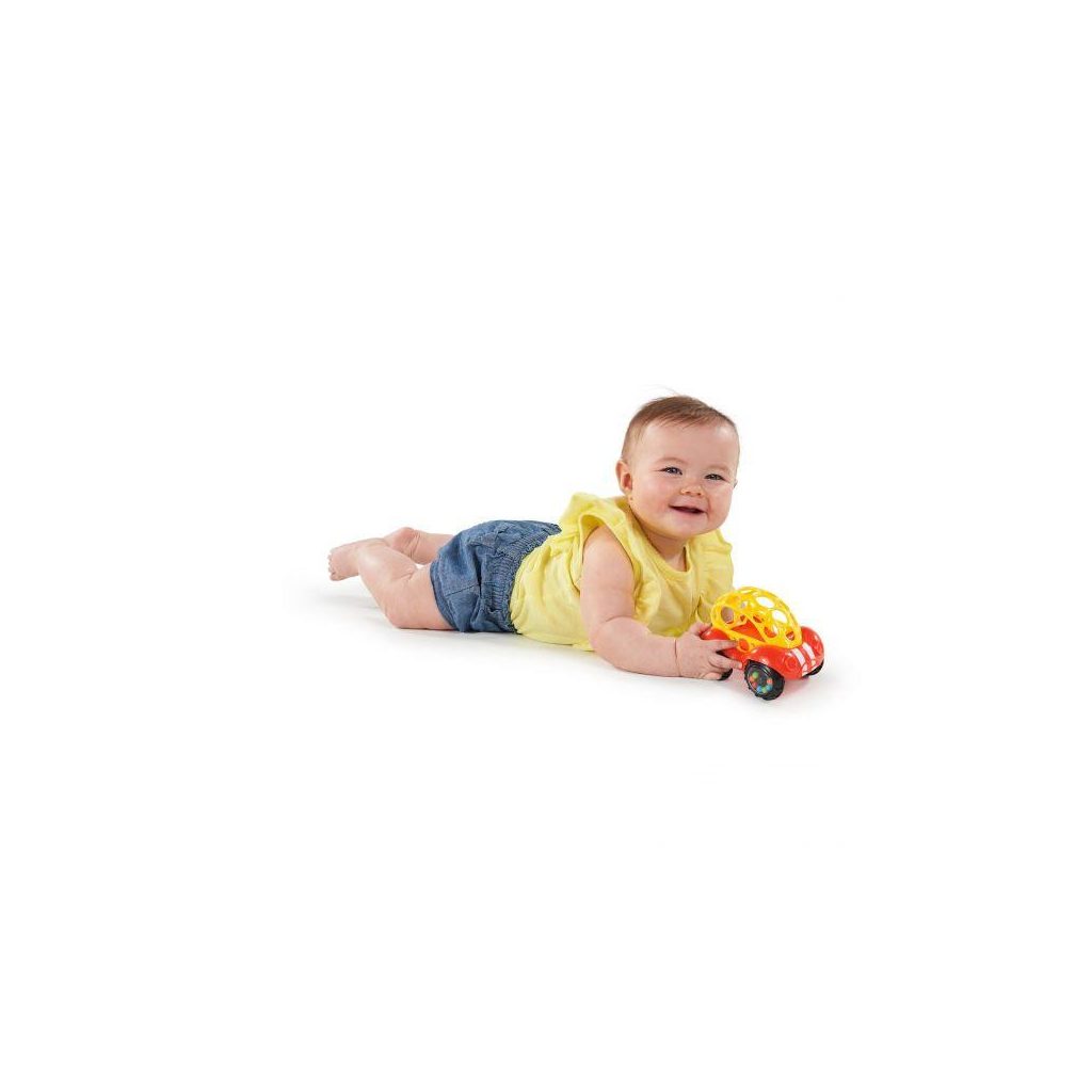 OBALL Játék-autó piros 3hó+