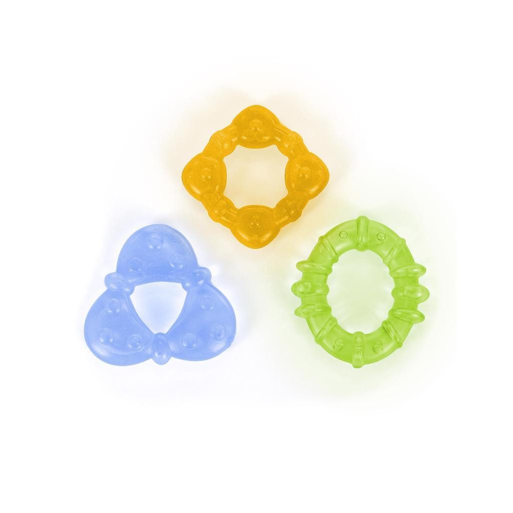 BRIGHT STARTS Vízzel töltött rágóka 3 féle, 3hó+