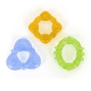 BRIGHT STARTS Vízzel töltött rágóka 3 féle, 3hó+