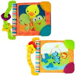 BRIGHT STARTS Rágóka és konyv, 3 hó+