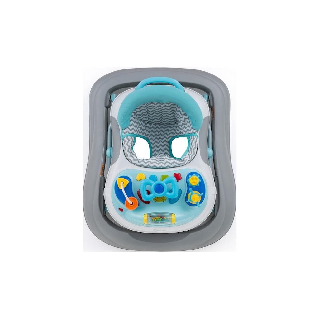 PETITE&MARS Bébikomp hanggal Monty Chevron Blue