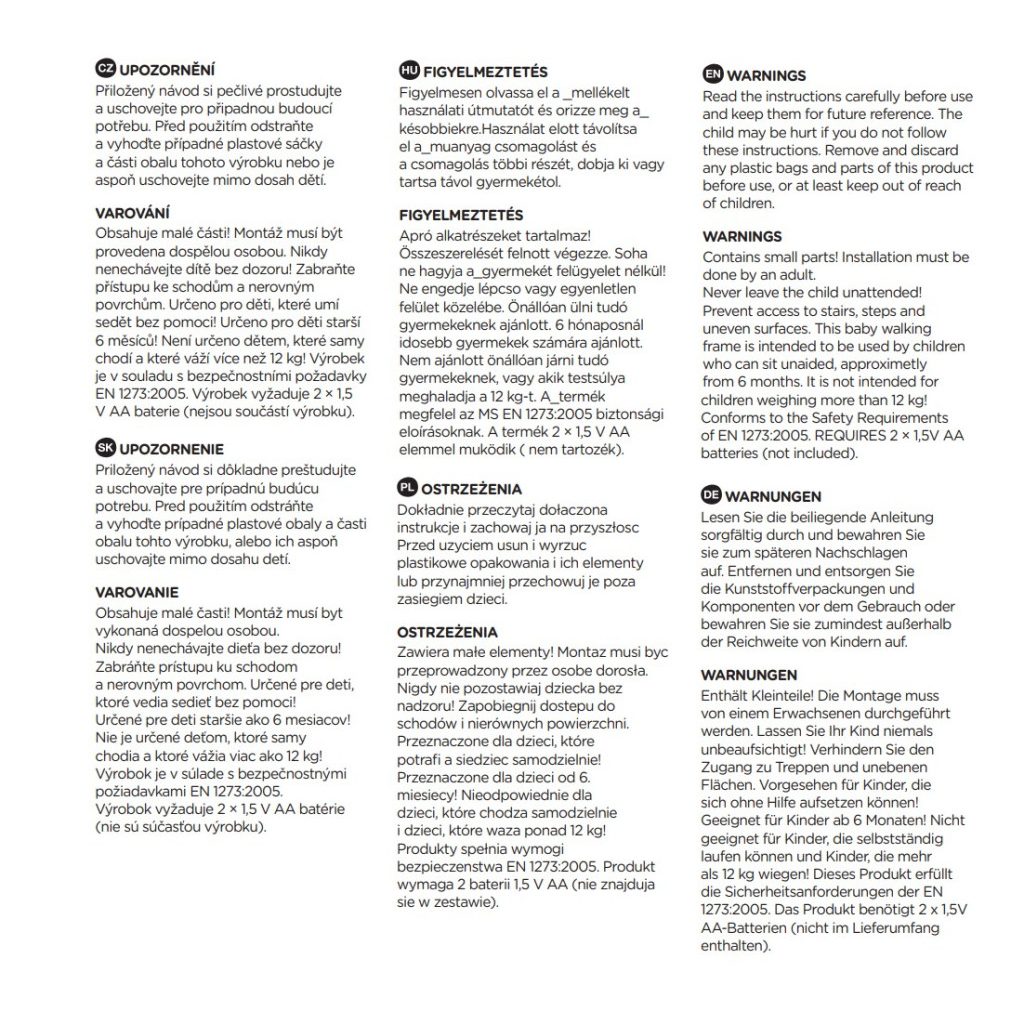 PETITE&MARS Bébikomp hanggal Monty Chevron Blue