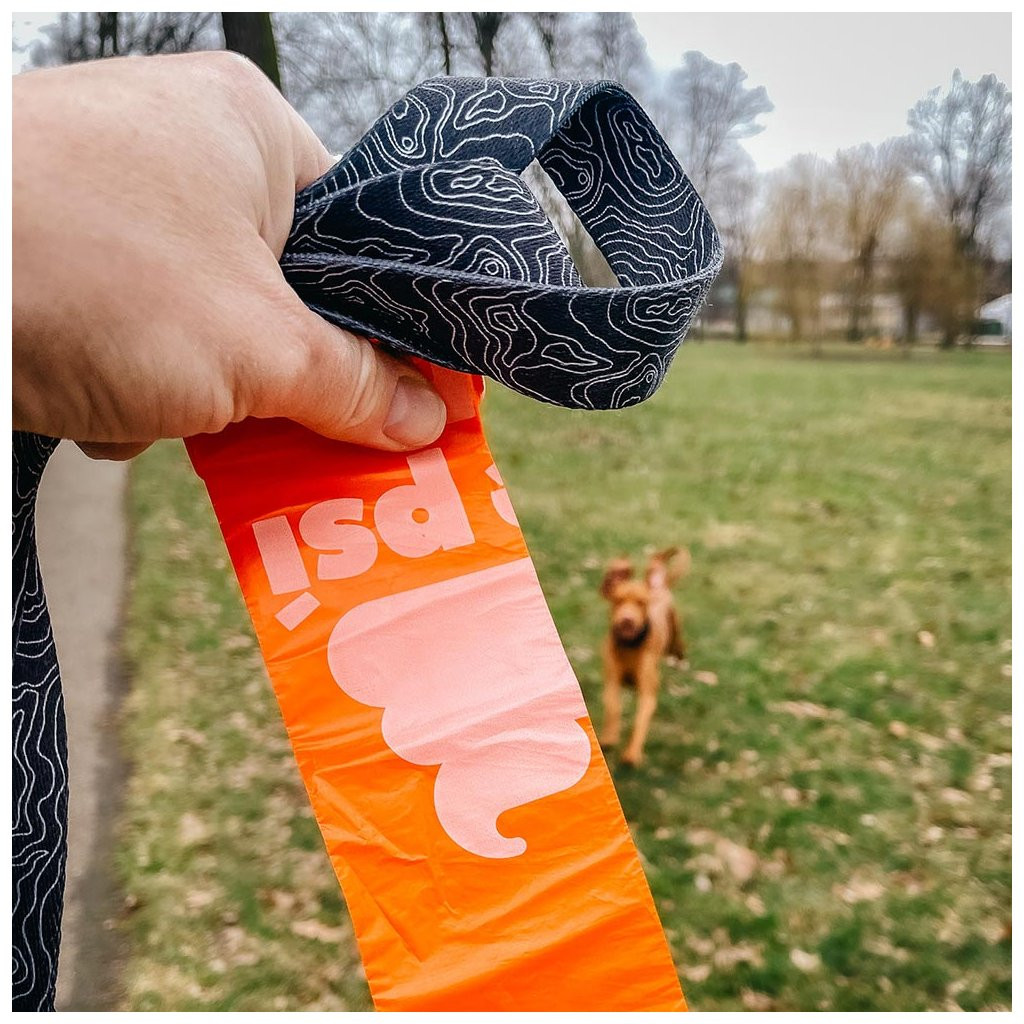 EXPLORER DOG Kutyaürülék zacskó újrahasznosított anyagokból - 15 db tekercsenként