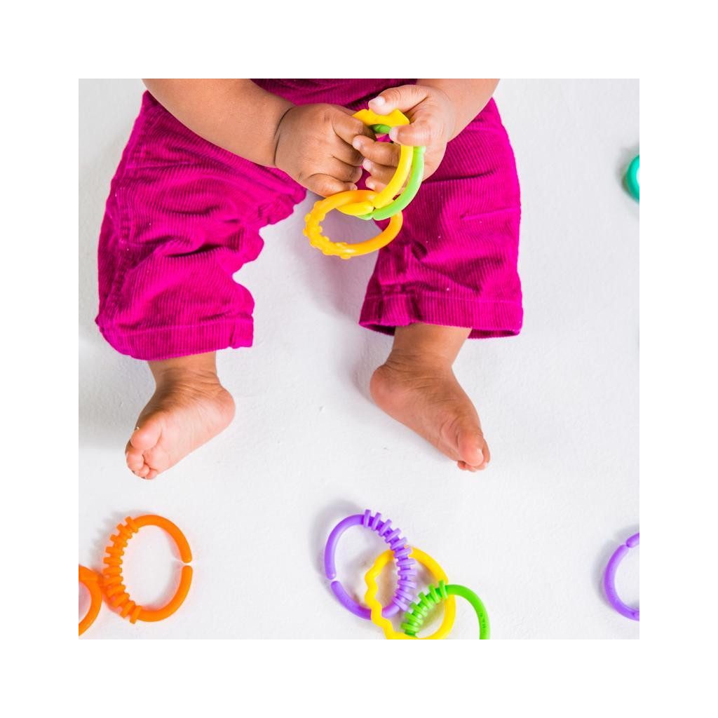 BRIGHT STARTS Rágóka C-karika, 0 hó+