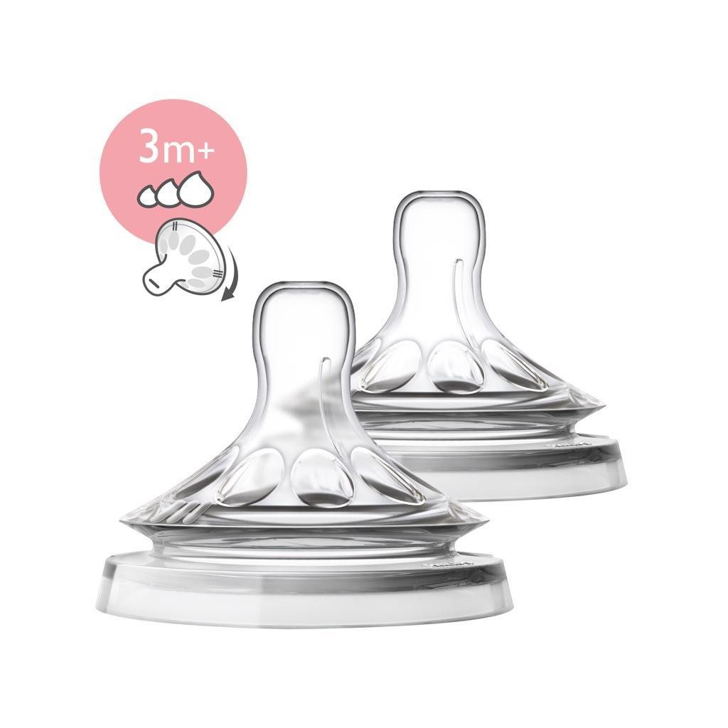 Philips AVENT SCF045/27 variábilis etetőcumi Natural 3 hó+