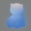 NATTOU éjszakai fény szilikon hangérzékelővel Lapidou cica