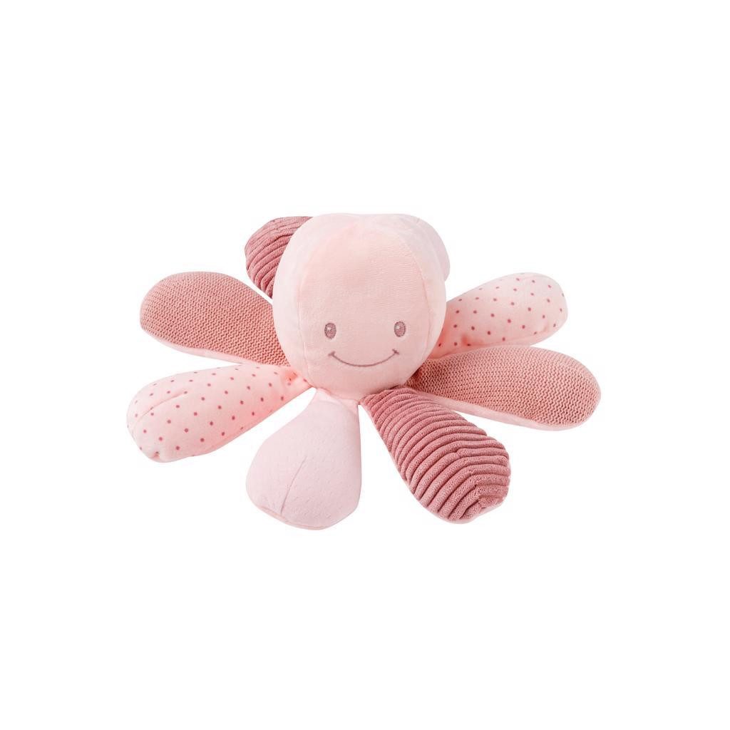 NATTOU Fejlesztő játék polip 8 aktivitás Lapidou pink