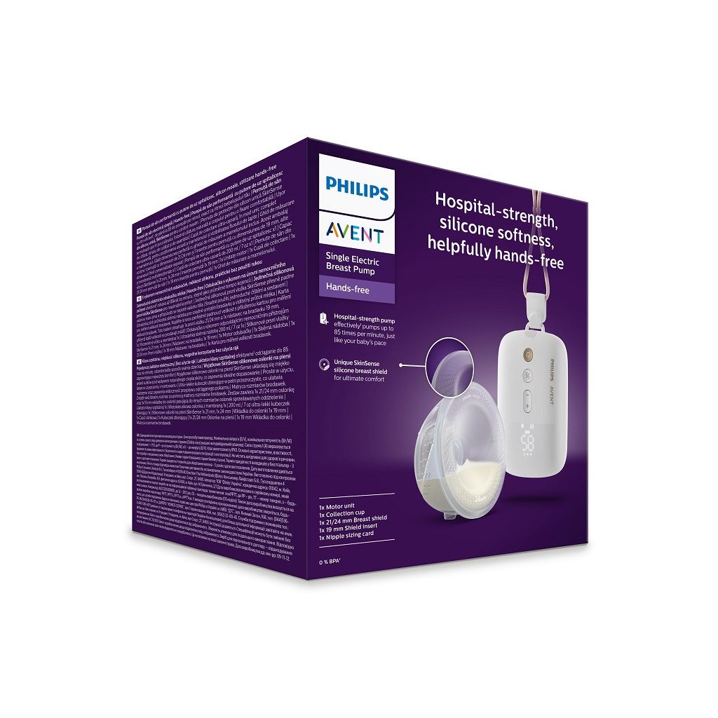 Philips AVENT Elektromos mellszívó Hands-Free Premium Plus SCF531/11