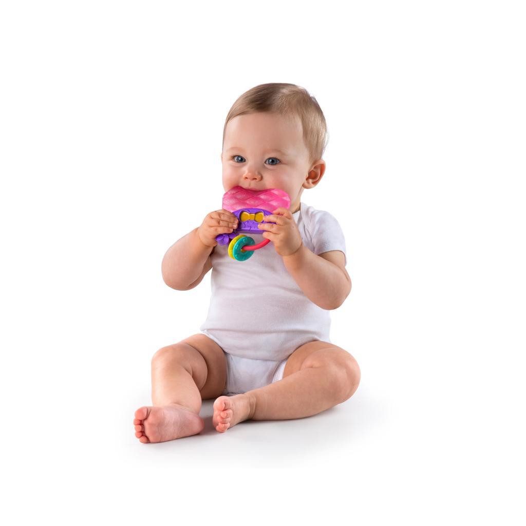 BRIGHT STARTS Rágóka - kézitáska, 3 hó+