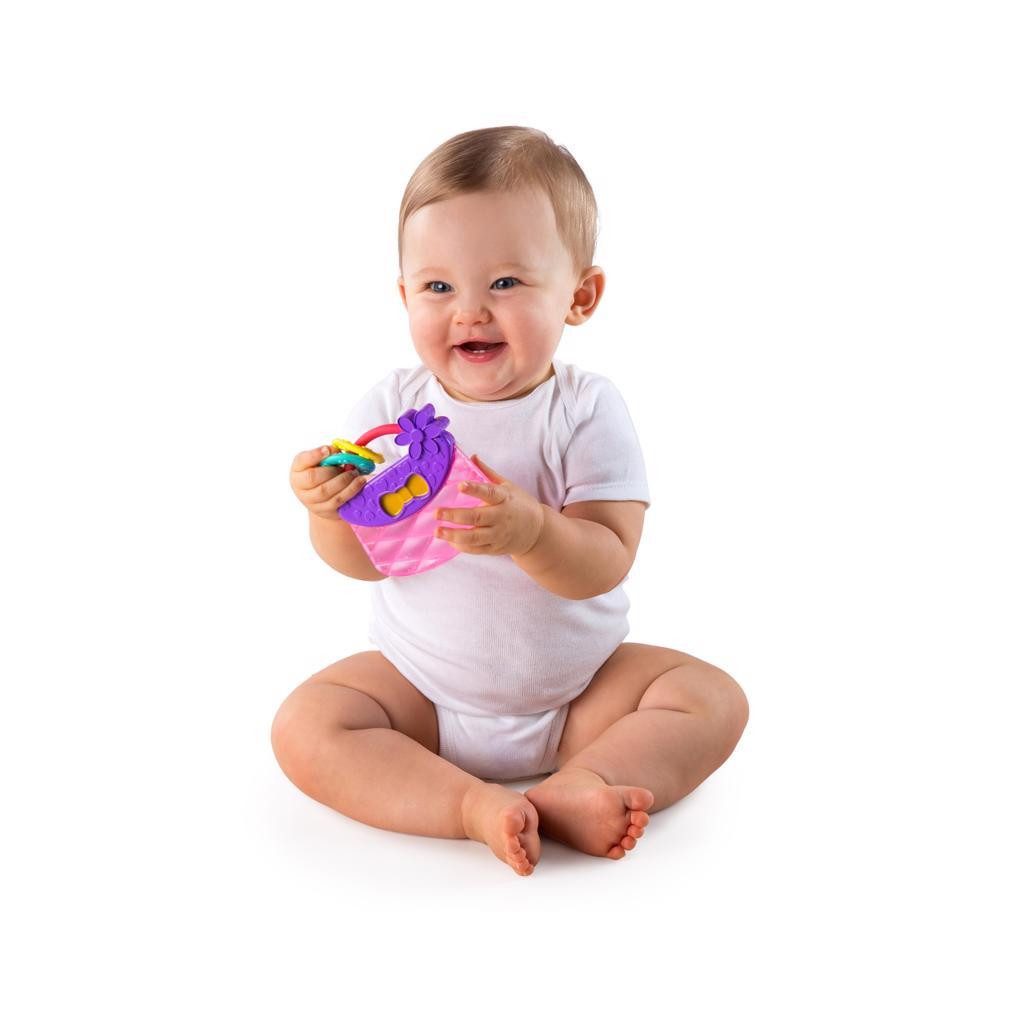 BRIGHT STARTS Rágóka - kézitáska, 3 hó+