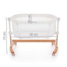 PETITE&MARS Állítható kiságy bölcső funkcióval Glory 2in1