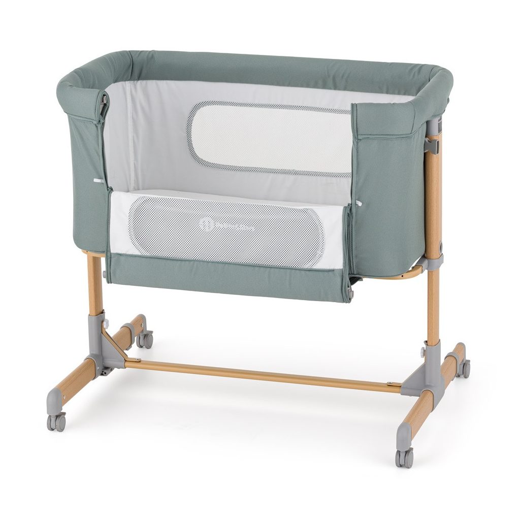 PETITE&MARS Állítható kiságy Grace Compact Foggy Green