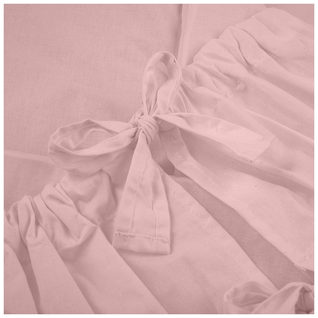 PETITE&MARS Megkötős pólya Nurse tömör kókusz betéttel Dusty Pink 75x75 cm