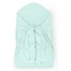 PETITE&MARS Megkötős pólya Nurse tömör kókusz betéttel Frosted Mint 75x75 cm