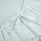 PETITE&MARS Megkötős pólya Nurse tömör kókusz betéttel Baby Blue 75x75 cm