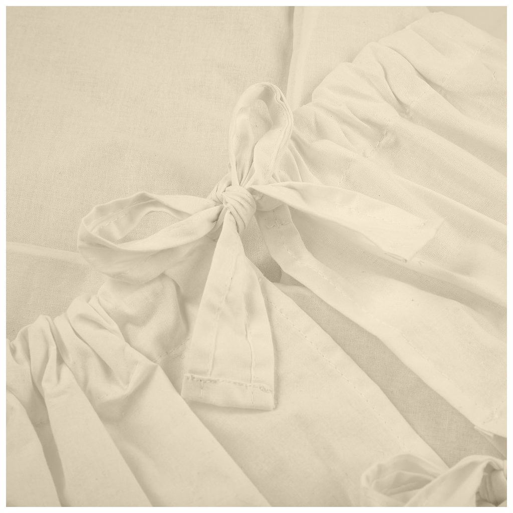 PETITE&MARS Megkötős pólya Nurse tömör kókusz betéttel Light Beige 75x75 cm