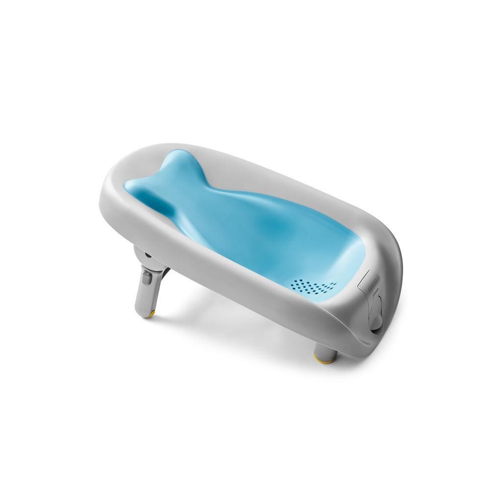 SKIP HOP Moby összecsukható fürdetőszék kék 0-6m