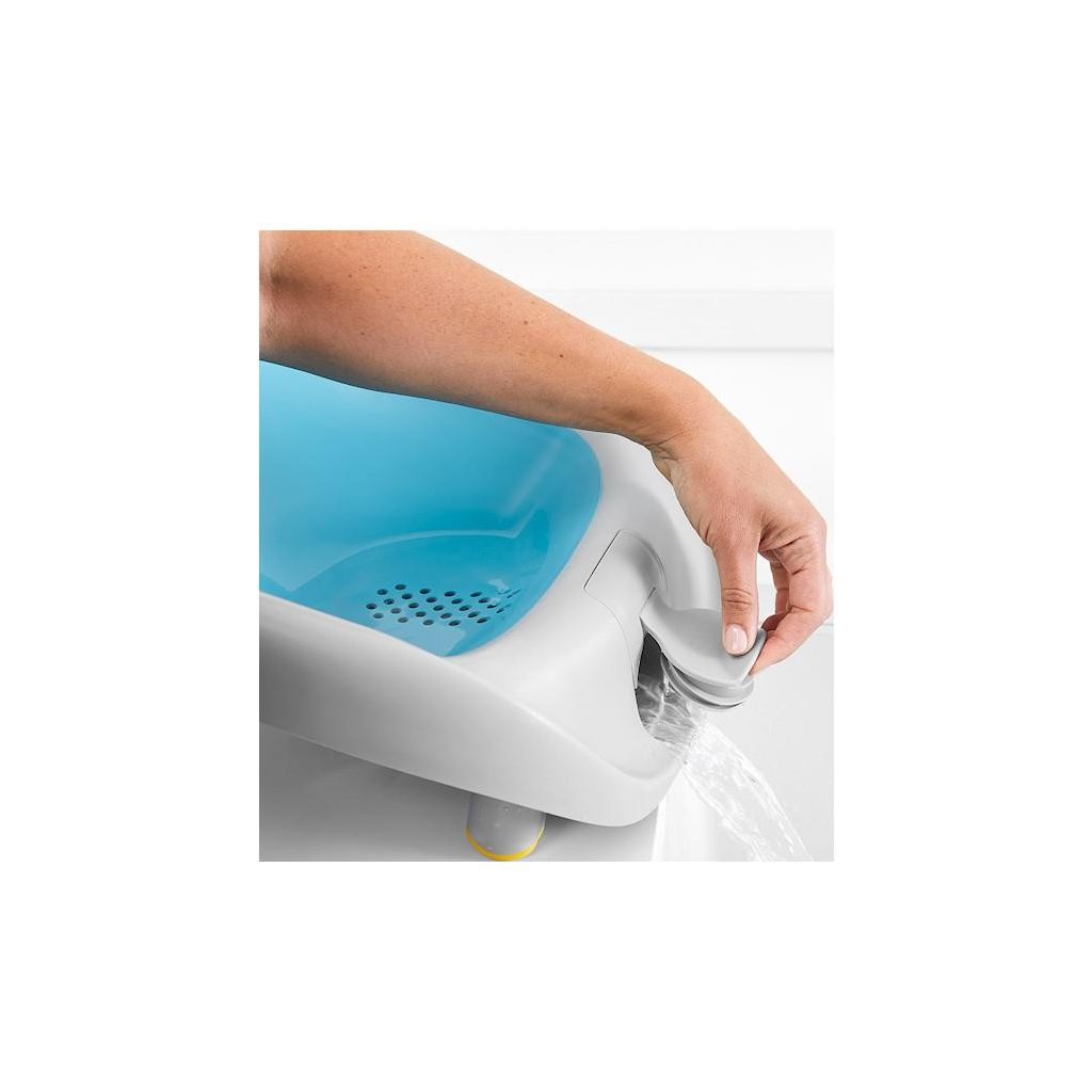 SKIP HOP Moby összecsukható fürdetőszék kék 0-6m