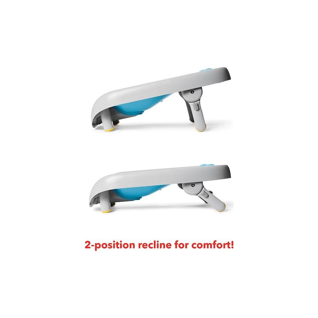 SKIP HOP Moby összecsukható fürdetőszék kék 0-6m