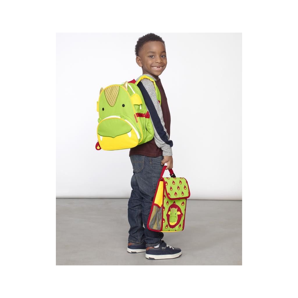 SKIP HOP Zoo Tízórai hátizsák NEW Sárkány 3év+