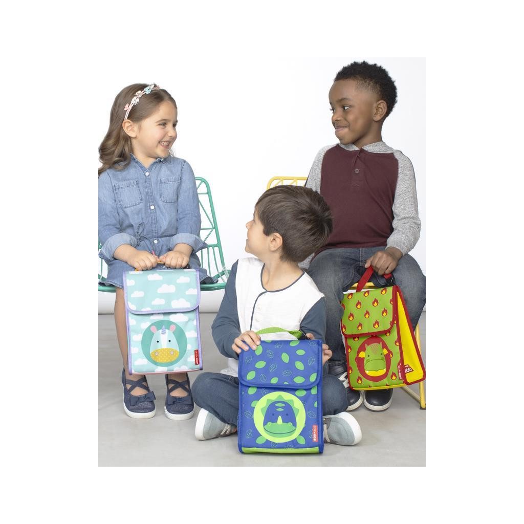 SKIP HOP Zoo Tízórai hátizsák NEW Sárkány 3év+