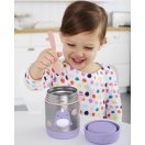 SKIP HOP Zoo Ételtermosz kanál/villával Narvál 325 ml, 3év+