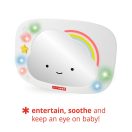 SKIP HOP Autós visszapillantó tükör fényekkel és hangokkal, Silver Lining Cloud