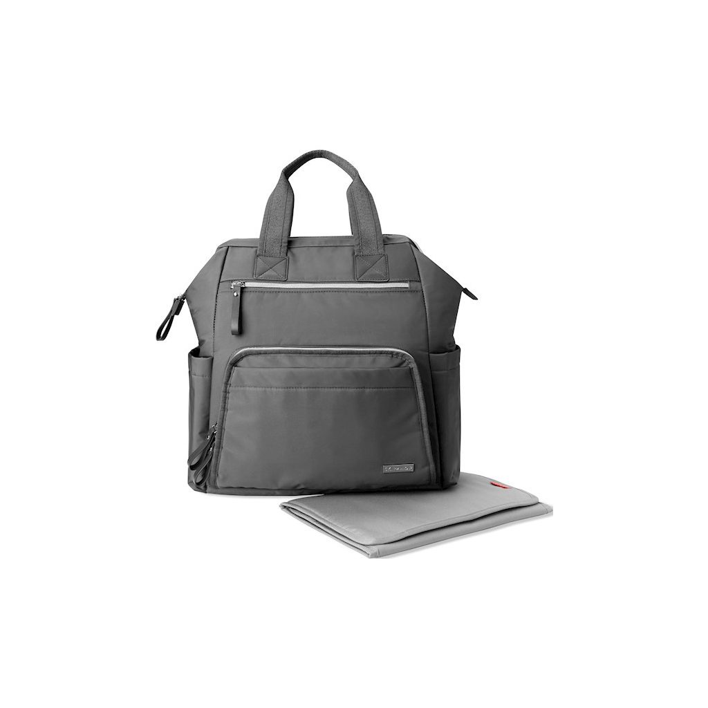 SKIP HOP Táska pelenkázó/hátizsák Mainframe Charcoal