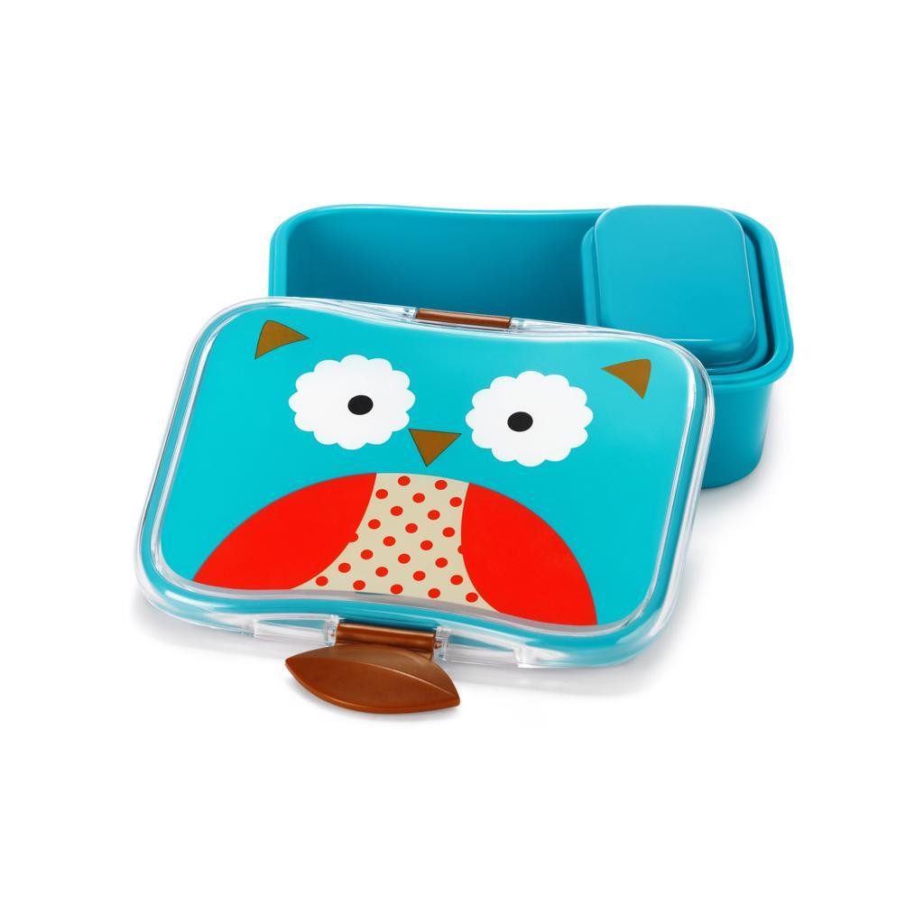 SKIP HOP Zoo Tízórai doboz 700 ml Bagoly 3év+