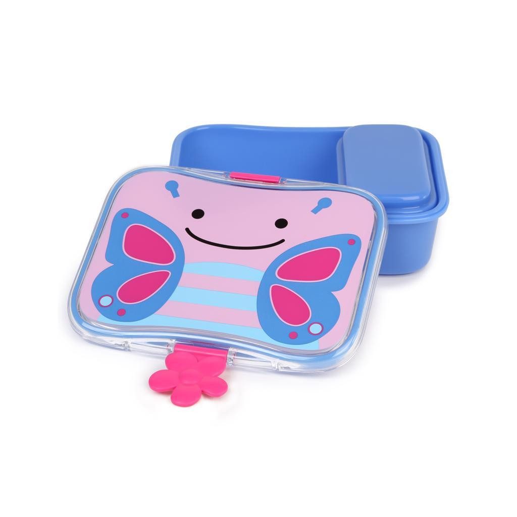 SKIP HOP Zoo Tízórai doboz 700 ml Pillangó 3év+