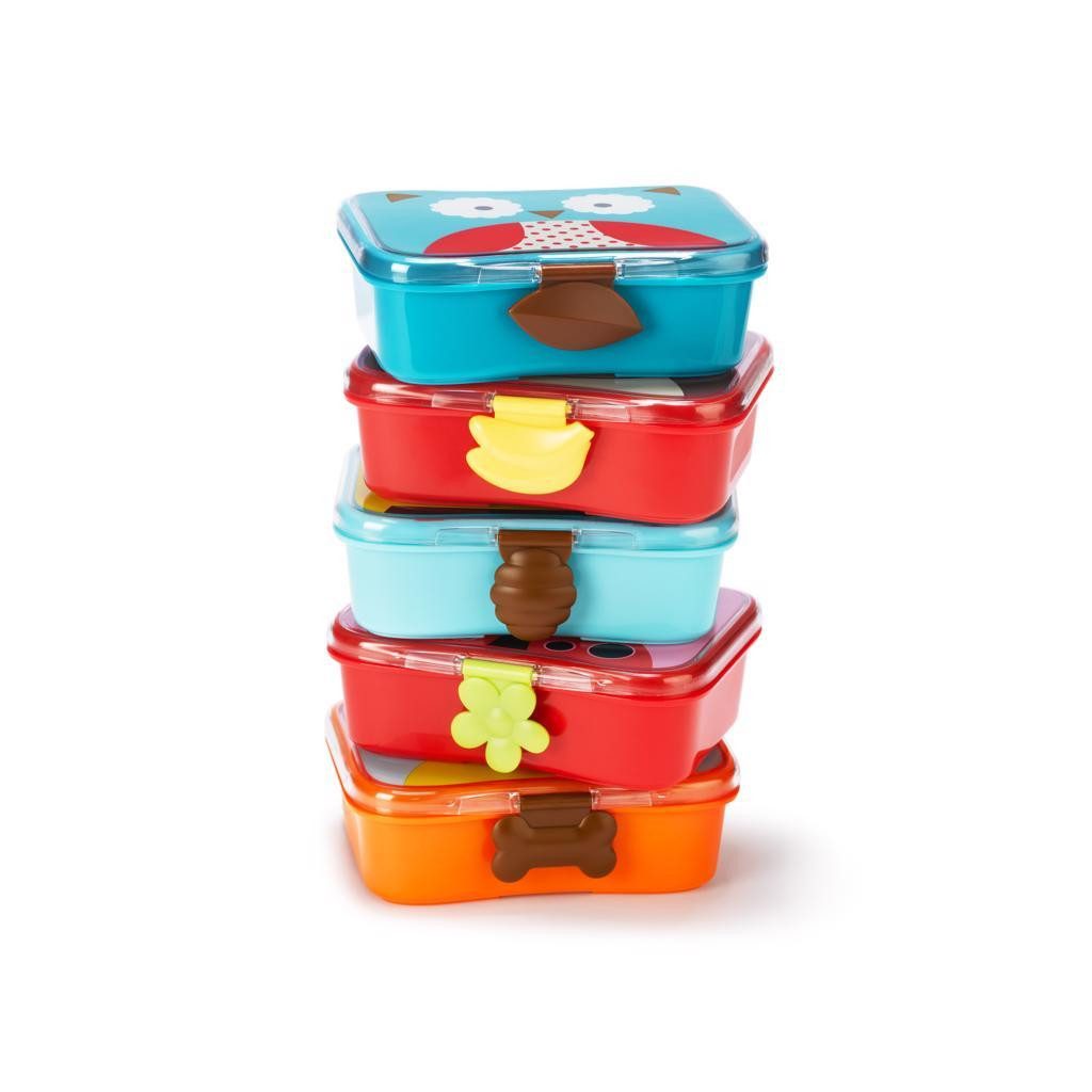 SKIP HOP Zoo Tízórai doboz 700 ml Pillangó 3év+