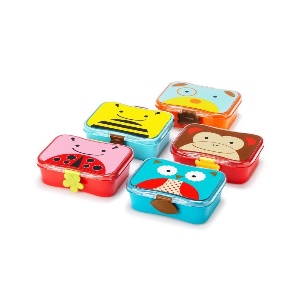 SKIP HOP Zoo Tízórai doboz 700 ml Pillangó 3év+