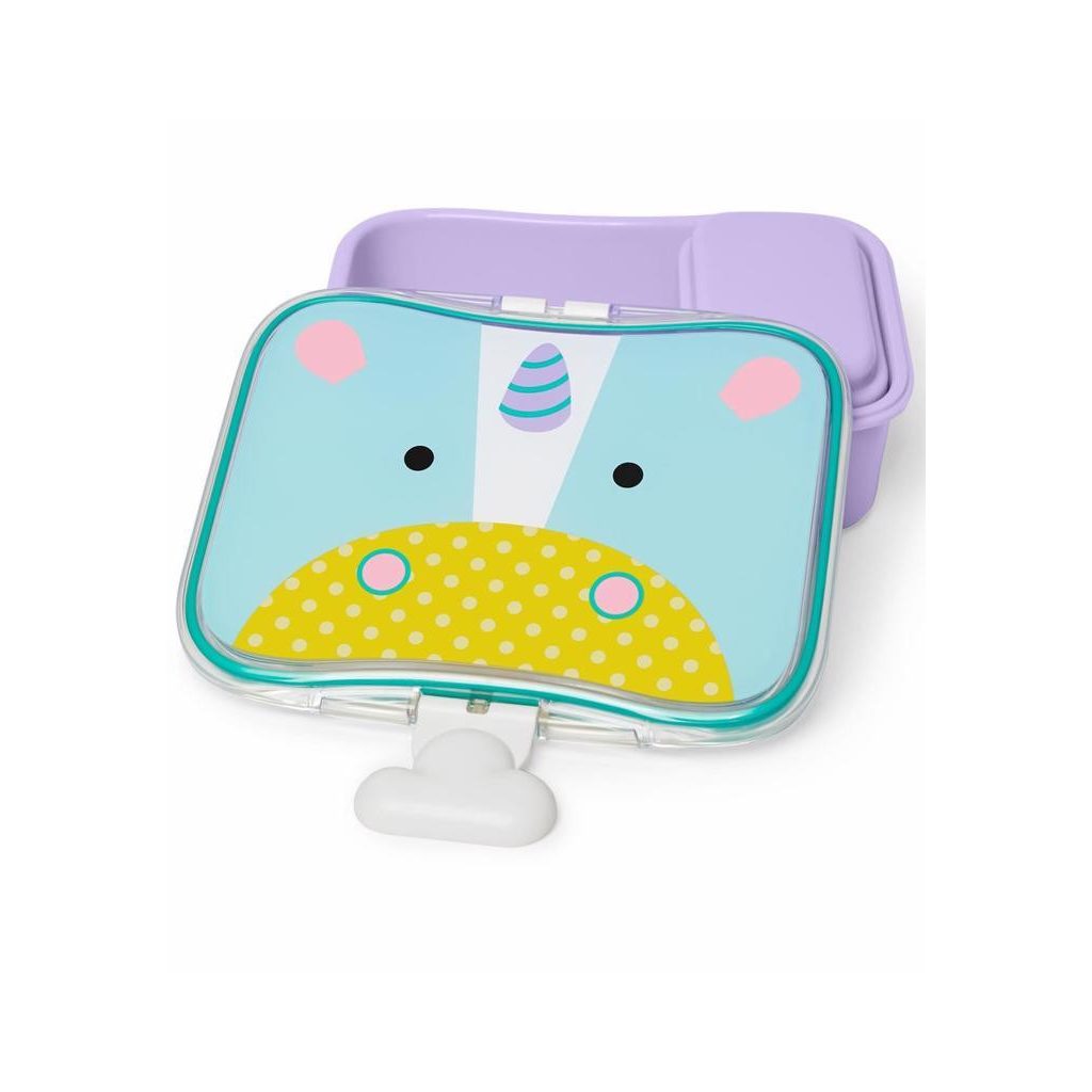 SKIP HOP Zoo Tízórai doboz 700 ml Egyszarvú 3év+