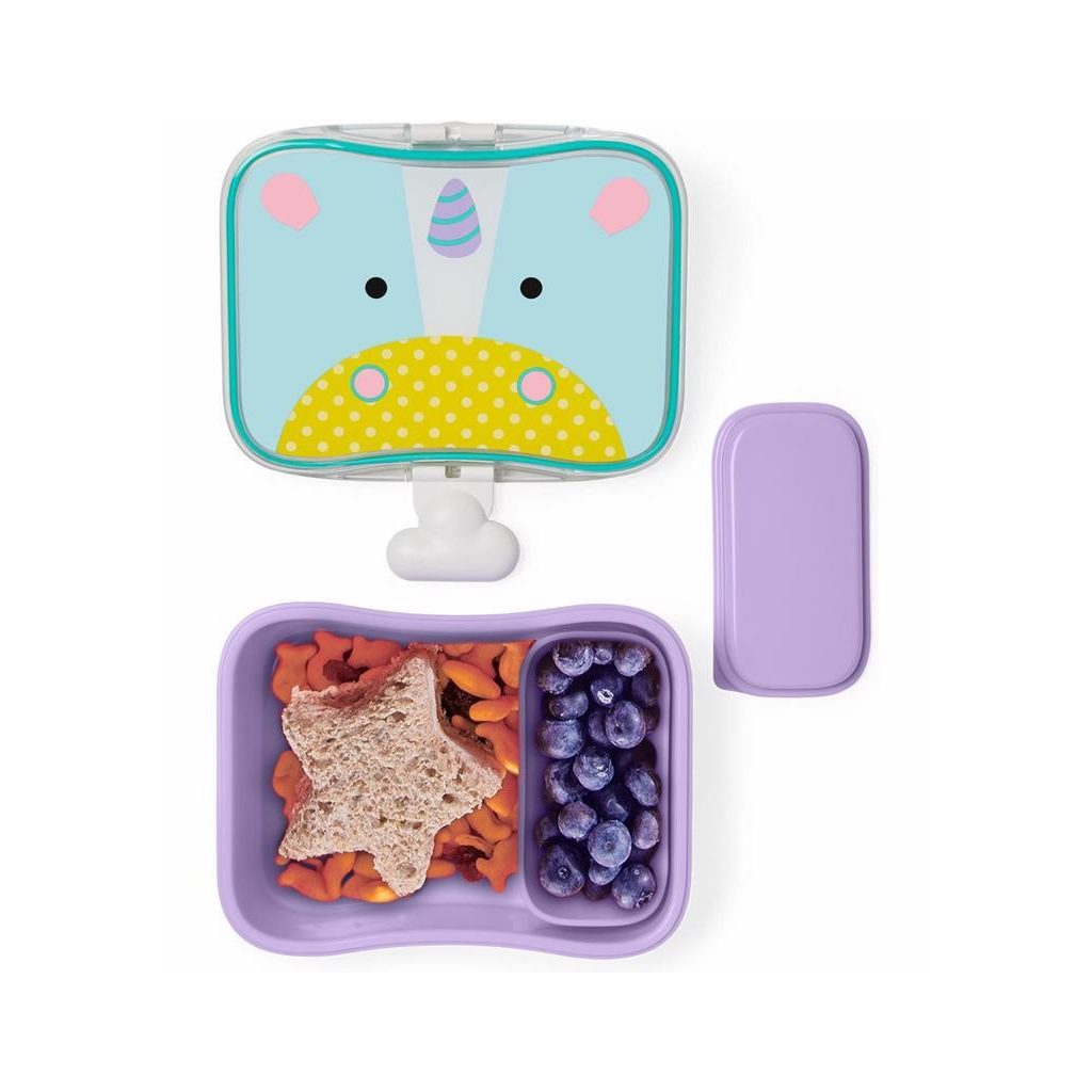 SKIP HOP Zoo Tízórai doboz 700 ml Egyszarvú 3év+