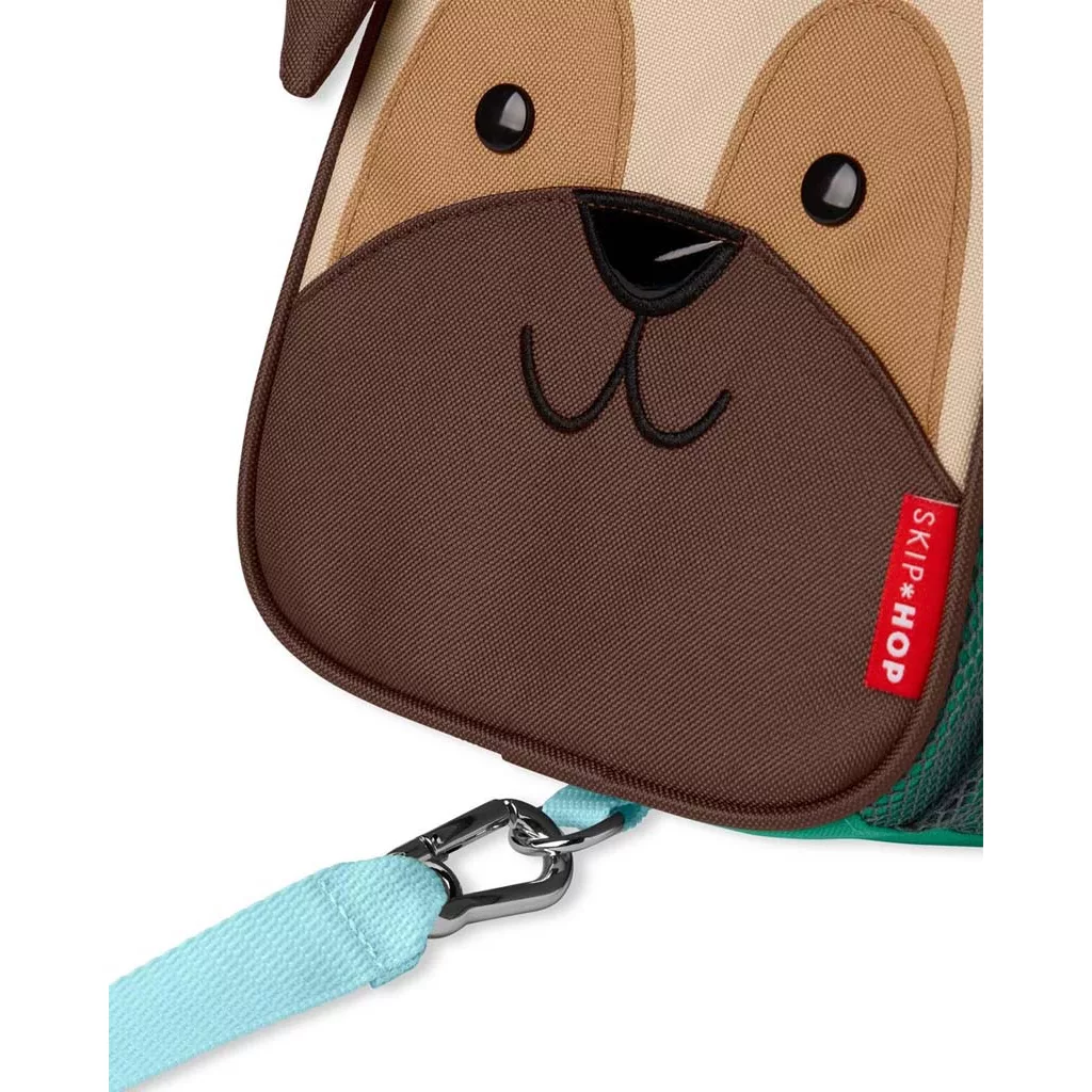 SKIP HOP Zoo Hátizsák biztonsági pórázzal Mopszli 1év+