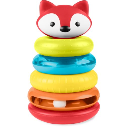 SKIP HOP Készségfejlesztő játék Róka piramis Explore&More 6hó+