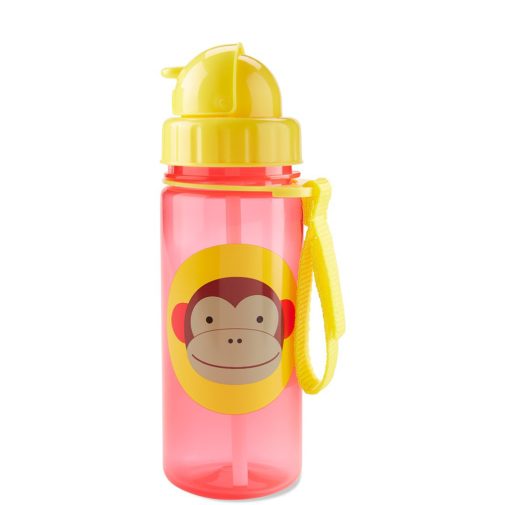 SKIP HOP Zoo Szívószálas pohár PP PVC és BPA mentes Majom 12m+