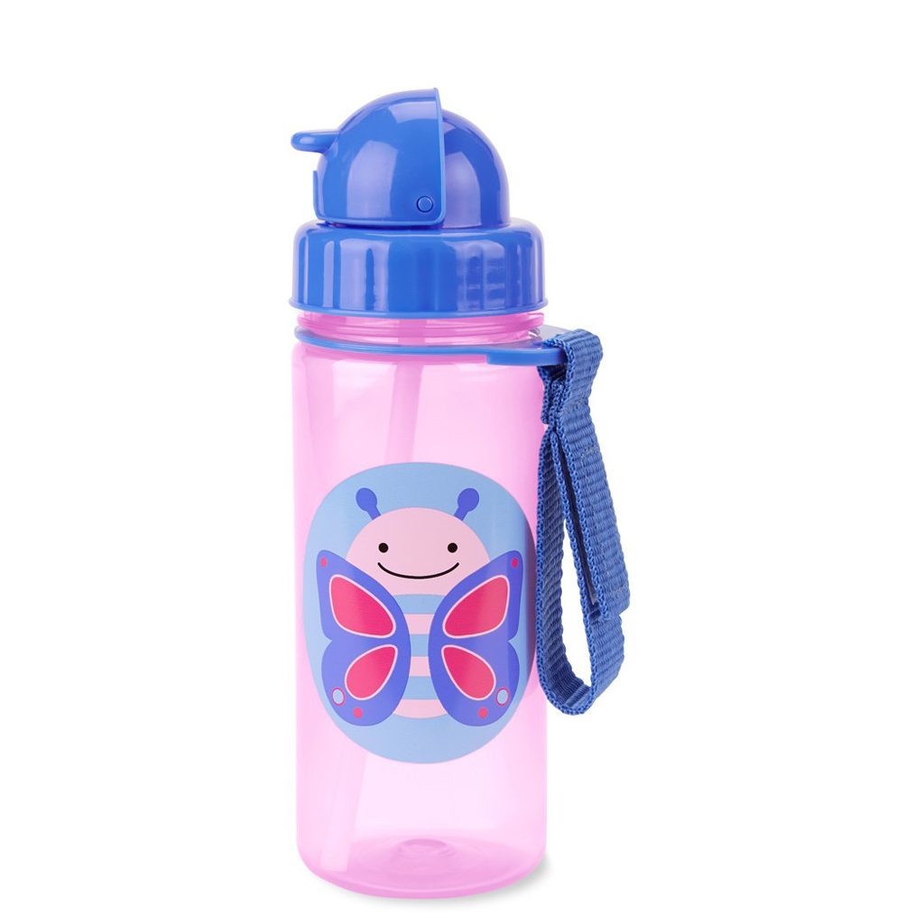 SKIP HOP Zoo Szívószálas pohár PP PVC és BPA mentes Pillangó 12m+