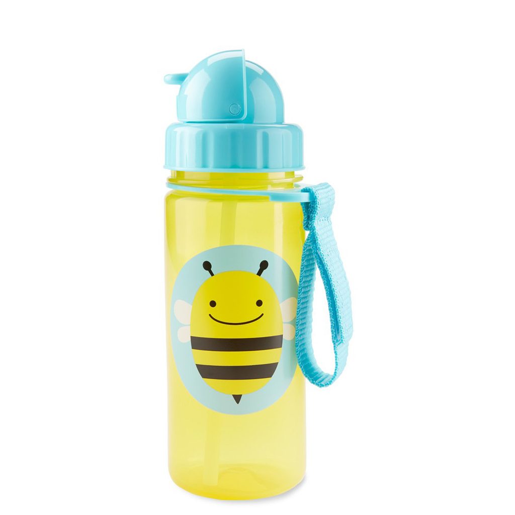 SKIP HOP Zoo Szívószálas pohár PP PVC és BPA mentes Méhecske 12m+
