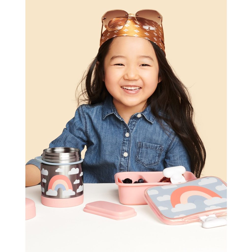 SKIP HOP Spark Style Uzsonnás doboz 700 ml Szivárvány 3év+