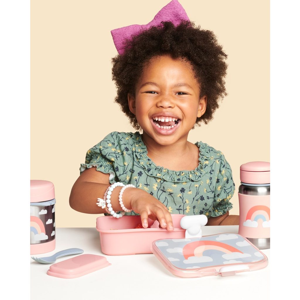 SKIP HOP Spark Style Uzsonnás doboz 700 ml Szivárvány 3év+