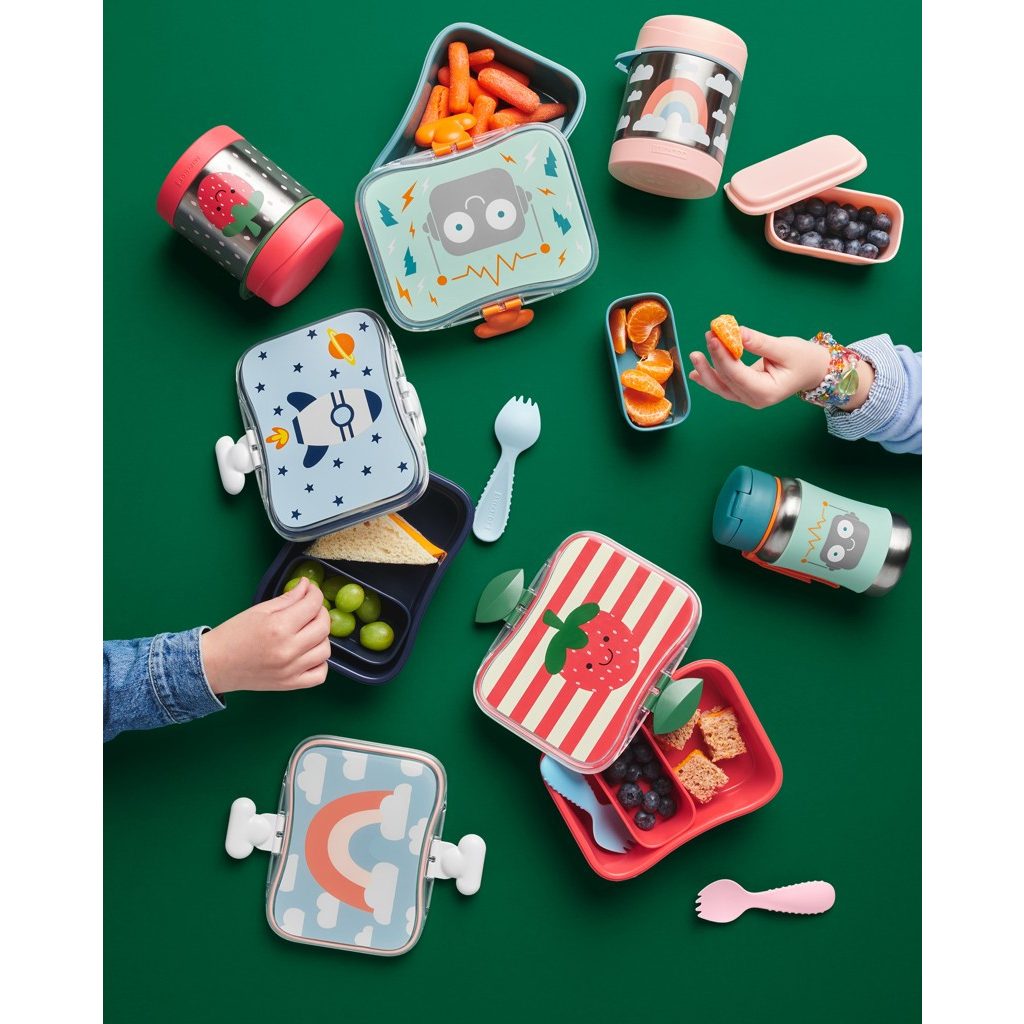 SKIP HOP Spark Style Uzsonnás doboz 700 ml Robot 3év+