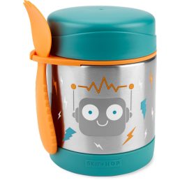   SKIP HOP Spark Style Ételtermosz kanál/villával Robot 325 ml, 3év+