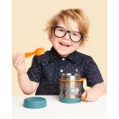 SKIP HOP Spark Style Ételtermosz kanál/villával Robot 325 ml, 3év+