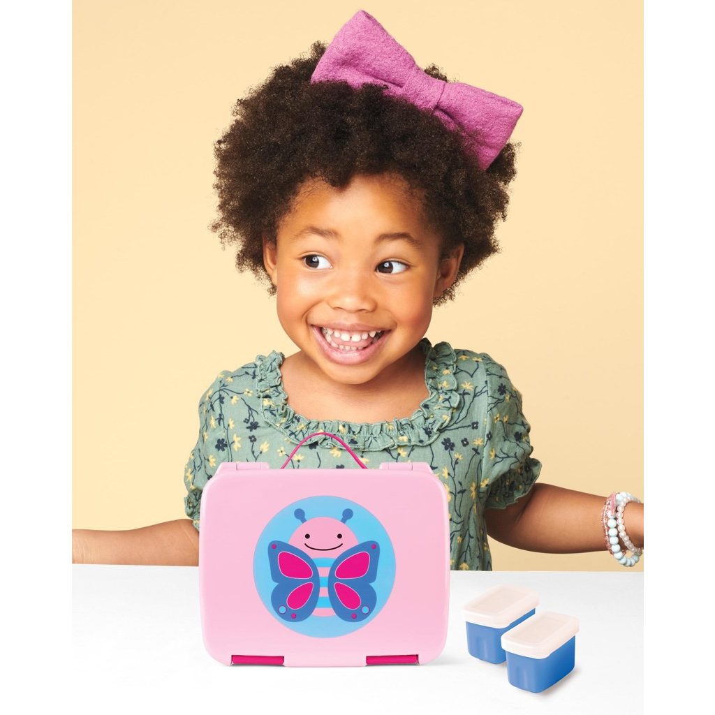 SKIP HOP Zoo Bento Ebéddoboz Pillangó 3év+