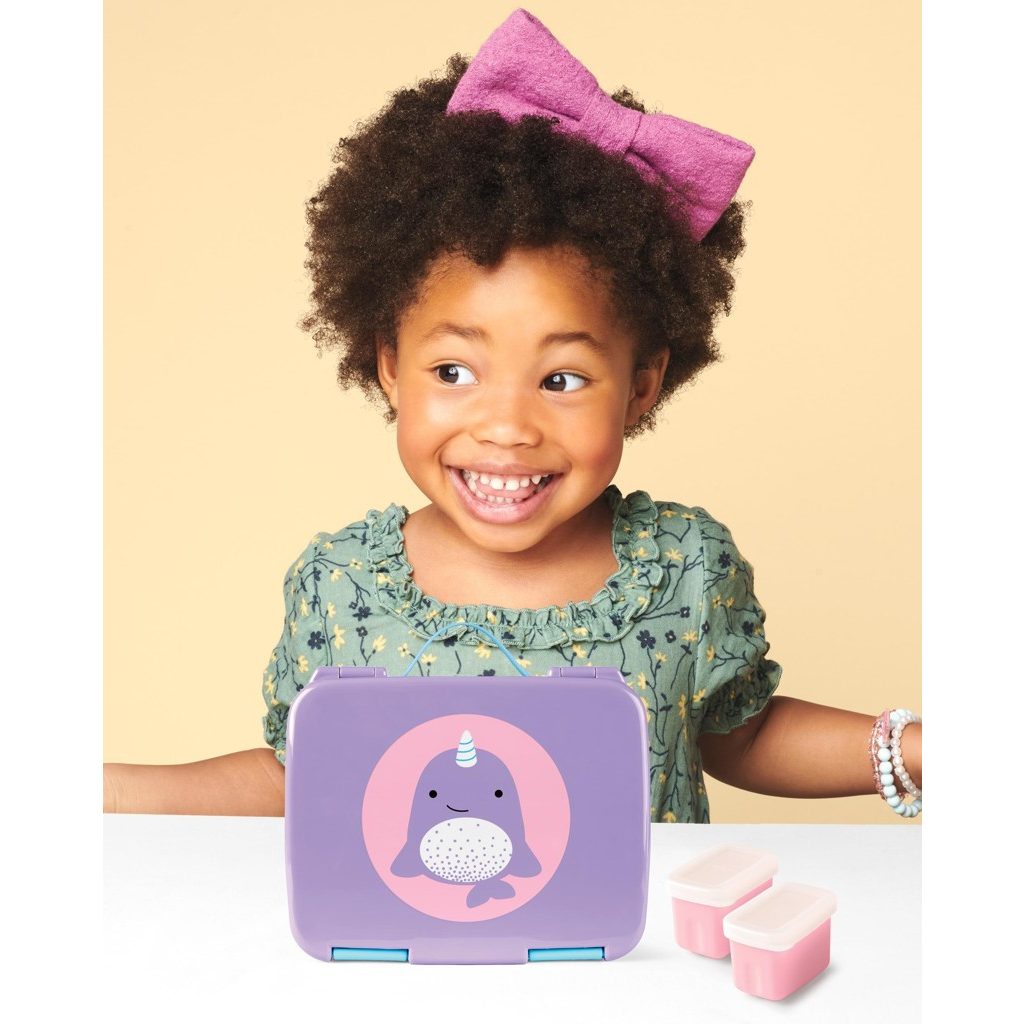 SKIP HOP Zoo Bento Ebéddoboz Narvál 3év+