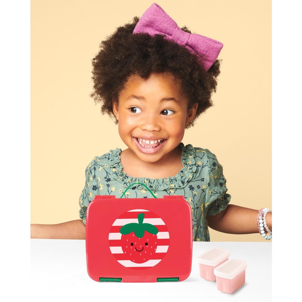 SKIP HOP Spark Style Bento Ebéddoboz Eper 3év+