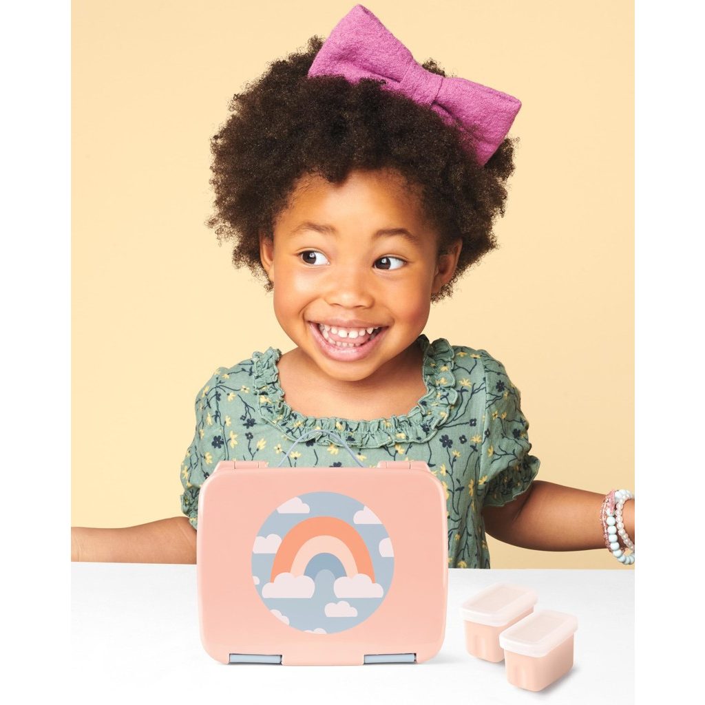 SKIP HOP Spark Style Bento Ebéddoboz Szivárvány 3év+